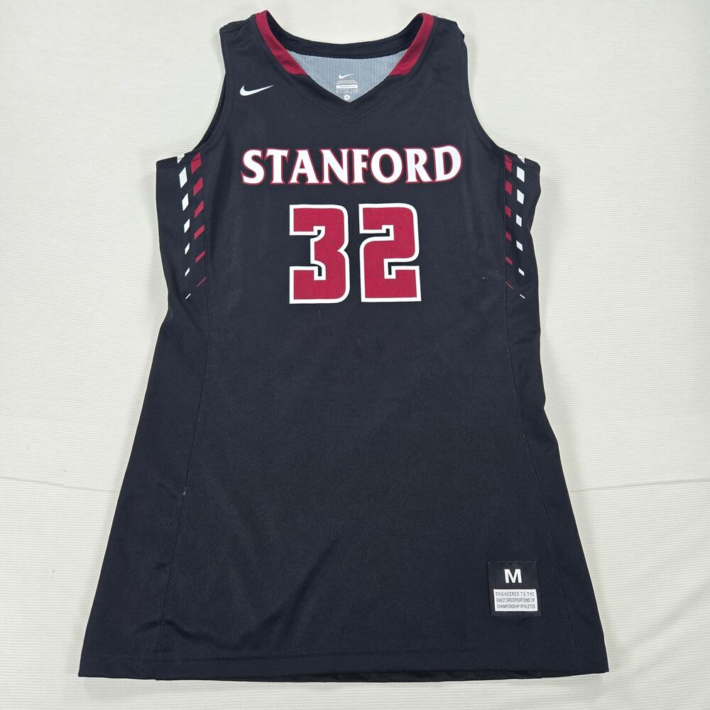 Nike Standford Cardinal Black #32 Basketball Jersey Women's Size Medium‎